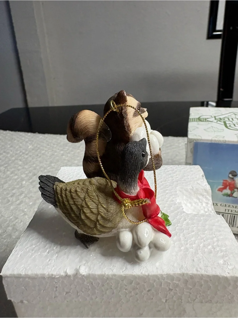 Fitz and Floyd Charming Tails ornament titled 